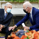 President Joe Biden meets with Mexican President Andrés Manuel López Obrador in the Oval Office